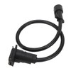 Trailer Extension Cord 7 Way 3ft Double Prong Male Plug