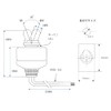 Waterproof toggle switch ON-OFF IS-401WP simple waterproof type (hex nut,