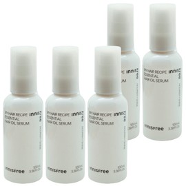 Innisfree My Hair Recipe Essential Hair Oil Serum 100ml 5pcs / 이니스프리 마이 헤어 레시피 에센셜 헤어 오일 세럼 100ml 5개