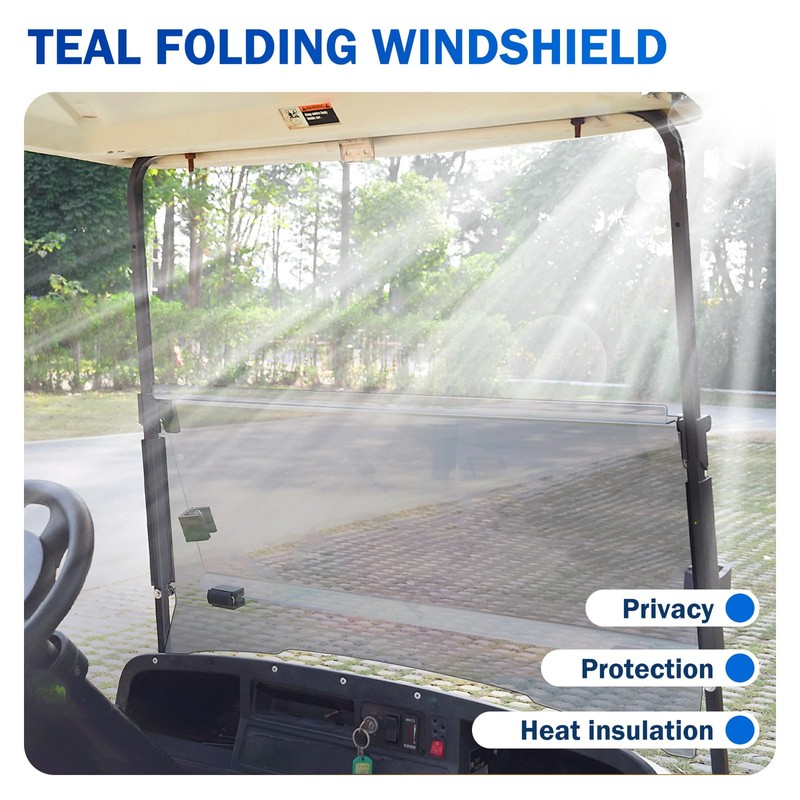 FIXHAWK EZGO Golf Cart Windshield for EZGO TXT/ DCS /