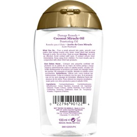 OGX, Tratamiento Capilar Reparador de Aceite de Coco, 100 ml