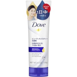  Dove Dove Beauty Moisture Dry Moisturizing Facial Cleanser 130g White Floral Fragrance 130g (x 1)