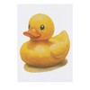 'Rubber Duckie' Temporary Tattoo - Water Resistant, Skin-Safe, Non-Toxic Transfer