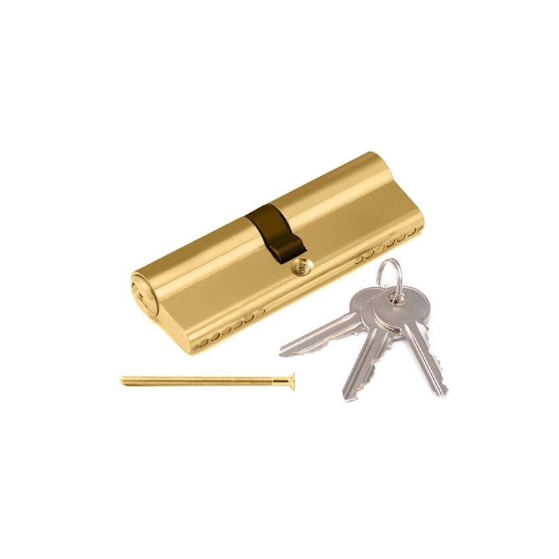 Brass 45/55 Euro Cylinder Door Barrel Lock with Anti-Bump and