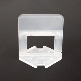 TekTools Tile Levelling System Spacer Clips - Ceramic Tile and Stone Installation, Tile Leveling Spacer for Tile Gap, Tile Levelling Aid, Tile Joint Spacer Tools, 3mm Clips (100 Pack)