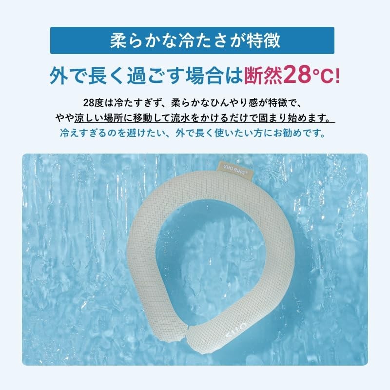 SUO RING PLUS 28°ICE S, White