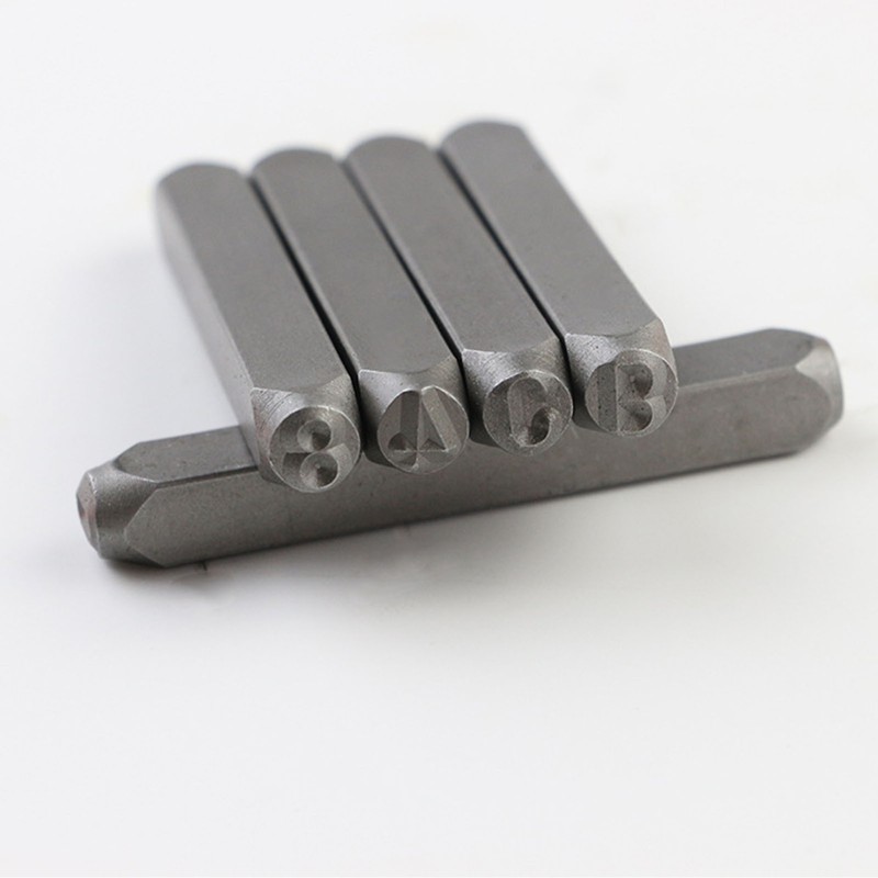 36Pcs Letter Punch Set Puncher DIY Kit Steel Stamps DIY