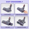 V11 High Torque Brush Head Attachments Compatible with Dyson V15