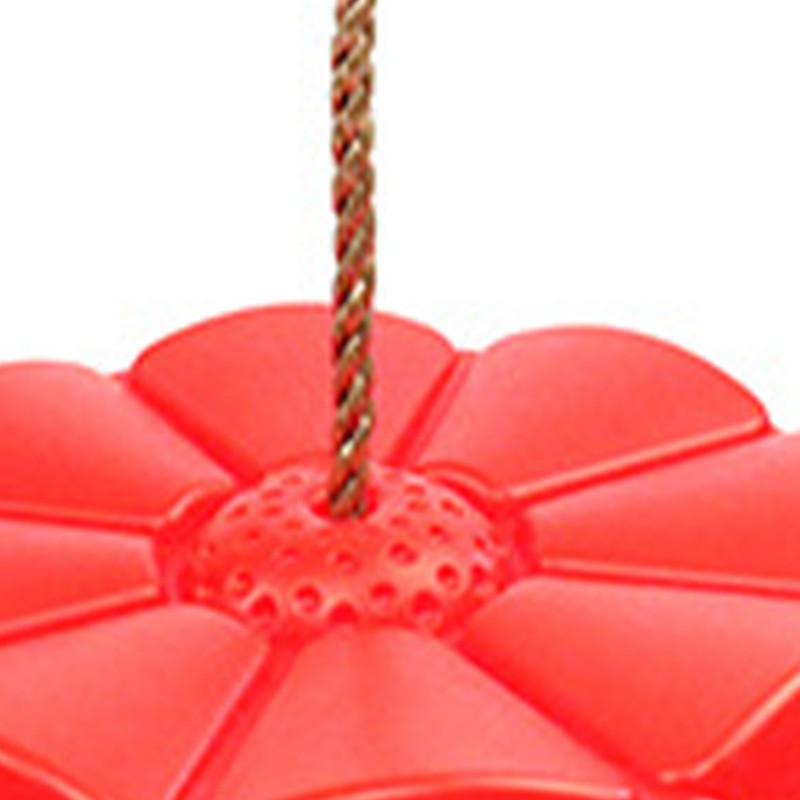 Heavy Duty Plastic Disc Tree Swing with PE Rope for