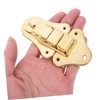 Operitacx Vintage Duckbilled Hasp Latch Small Box Latch Hardware Metal