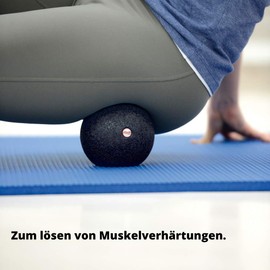 Sissel Unisex Myof ASCIA ca Fascia Ball Black Diameter 8 cm