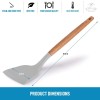 Zulay Premium Silicone Spatula (12.5 inch) - Flexible & Heat