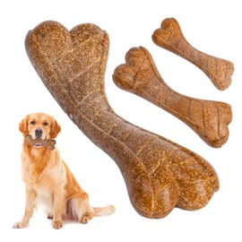 Dog Toy, Bone Bone, Durable, Bite Toy, Dog Toothpaste, Medium Size Dog Toy, Pet Toy, Pet Toy, Safe, Durable, Durable, Clean, Stick, Lack of Exercise, Stress Relief, Answering Machine (1.5 x 4.3 inches