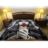 Plush Throw Blanket - Chola Style - Queen Bed 79"x