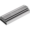 SilverStone Technology TP04 M.2 SSD Cooling Kit Aluminium Alloy Titanium