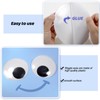 TOAOB 2pcs Giant Googly Eyes 6 Inch Plastic Wiggle Eyes