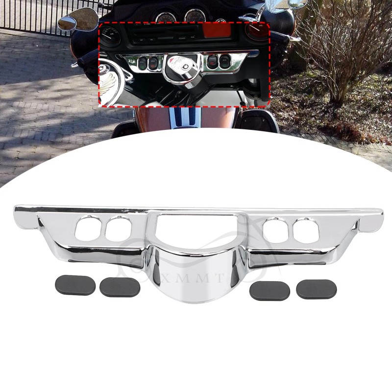 Unbranded For Harley 96-13 Electra Tri Street Glide FLHX Chrome