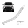 Front Bumper Upper Chrome Trim Glossy Molding Trim Strip Replacement