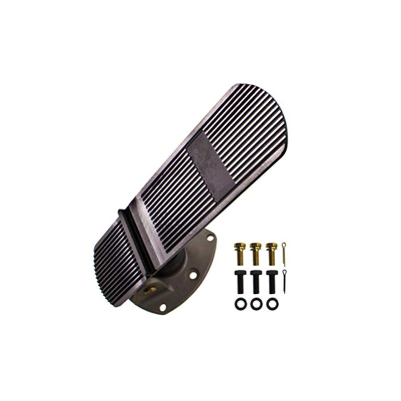 BRAKE VALVE TREADLE WITH BRACKETS - 45 DEGREE - REPLACES