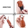 BFDDPPM Smart Key Fob Case Cover Compatible with Land Rover