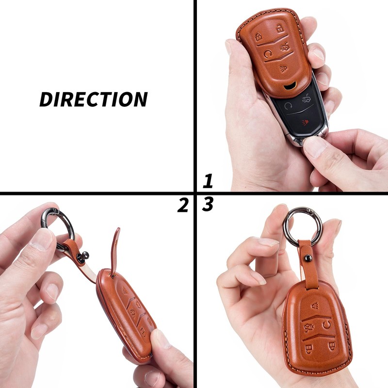 BFDDPPM Smart Key Fob Case Cover Compatible with Land Rover
