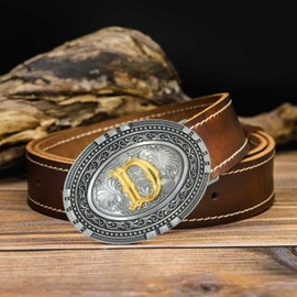 Belt Buckles Men Western Cowboy: Silver Belt Buckle Cowboy Belt Buckle for Woman, Belt Buckle Men Cowboy Buckle Cowgirl Belt Buckle, Western Belt Buckle for Men Women Boys Girls, Custom Belt Buckle D