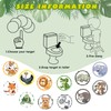 Eersida 120 Pcs Toilet Targets for Potty Training Boy Pee