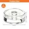 2 Pack Glass Fermentation Weights, 7cm Wide Mouth for Fermenting