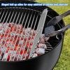 Skyflame Charkettle Stainless Steel Hinged Cooking Grate with Handles, Compatible