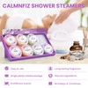 Shower Steamers 8 Pack Set Shower Bombs Tablets in Purple