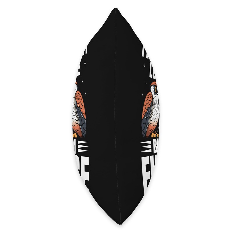 Kestrel Stuffed Animal Birder Birdwatching Food Kestrel Throw Pillow