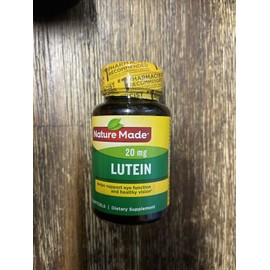 Nature Made 1 Nature Made Lutein 20mg 30 Softgels New & Sealed. 2022 of February