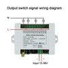 fushionsea DC 12V 24V 36V 4CH Remote Control Switch 433Mhz