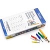 Tkiaea Drywall Anchors and Screws Kit 220Pcs, 110 Plastic Anchors,