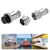 RUNCCI-YUN 2 Sets GX12 2Pin Aviation Plug, Circular Metal Aviation