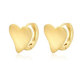 Jokmeo Gold Hoop Earrings Women, 14K Gold Plated Lightweight Huggie Earrings for Women Girls, Hypoallergenic Valentine's Day Gifts for Women