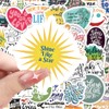 Inspirational Phrase Stickers 50PCS for Adults Teens Students,Motivational Quote Labels