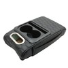Priprilod Black Car Center Console Armrest Pillow, Memory Foam with