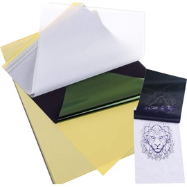 50 Hojas Papel Hectográfico para Tatuar(Tamaño A4, 21cm×29.7cm), Transfer Temporales Imprimibles, Papel para Tatuajes de Impresora o Manual, 4 en 1, Tattoo Paper, Hojas Transfer para Tatuajes (50)