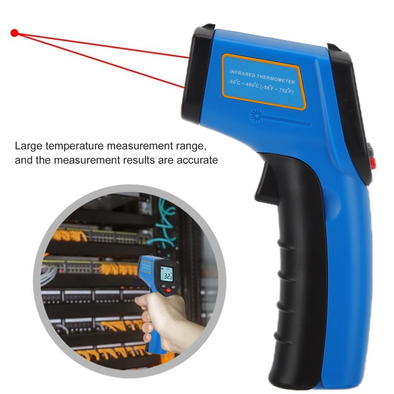 GM321 Infrared Thermometer LCD Digital Hight Accuracy Non Contact Industrial