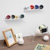 Colingmill 4 Pieces Wall Mount Pocket Size Helmet Display Racks