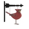 K&K Interiors 9 Inch Resin Cardinal w/Head Up Arrow Replacement