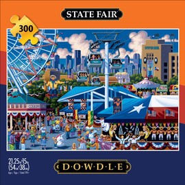 Buffalo Games - Eric Dowdle - State Fair - Jigsaw Puzzle for Adults - Challenging Puzzle Perfect for Game Nights - Finished Size is 21.25 x 15.00