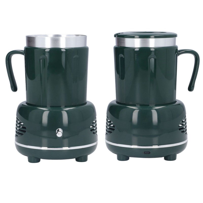 Cooler Warmer Cup Easy Operation Fast Cooling Heating Aluminium Body