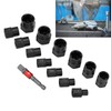 14Pcs Nut Remover Extractor Kit 3/8in Damaged Rusty Bolt Removal