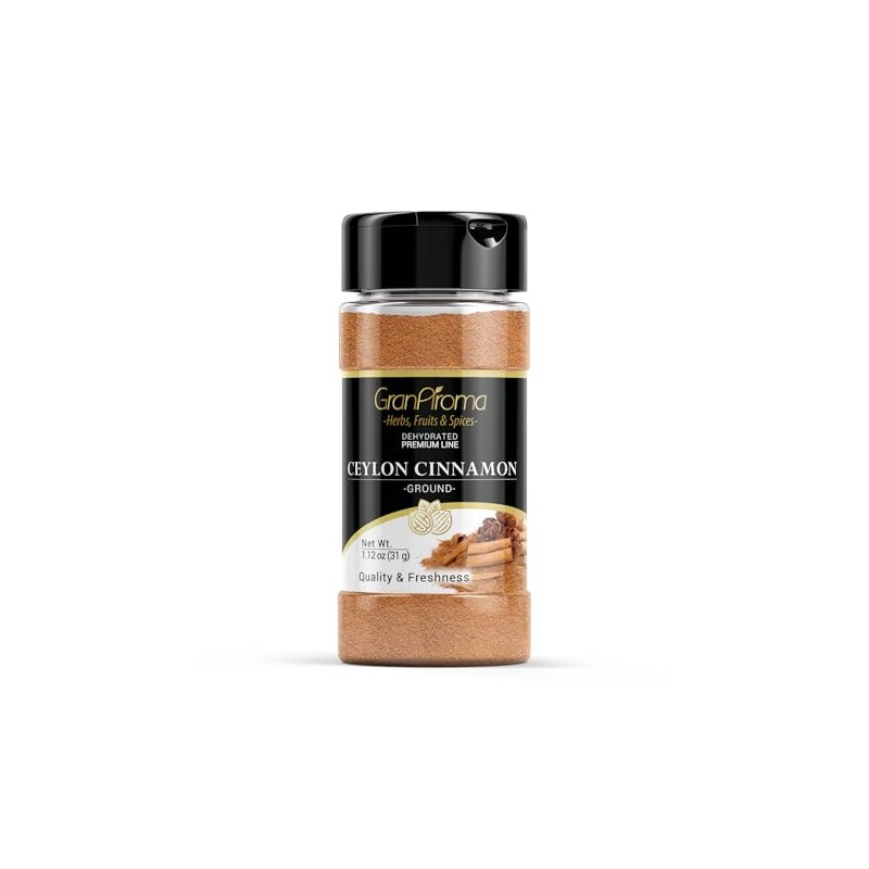 GranAroma Ceylon Cinnamon, Warm Flavor, Baking & Cooking, Sweet Aroma