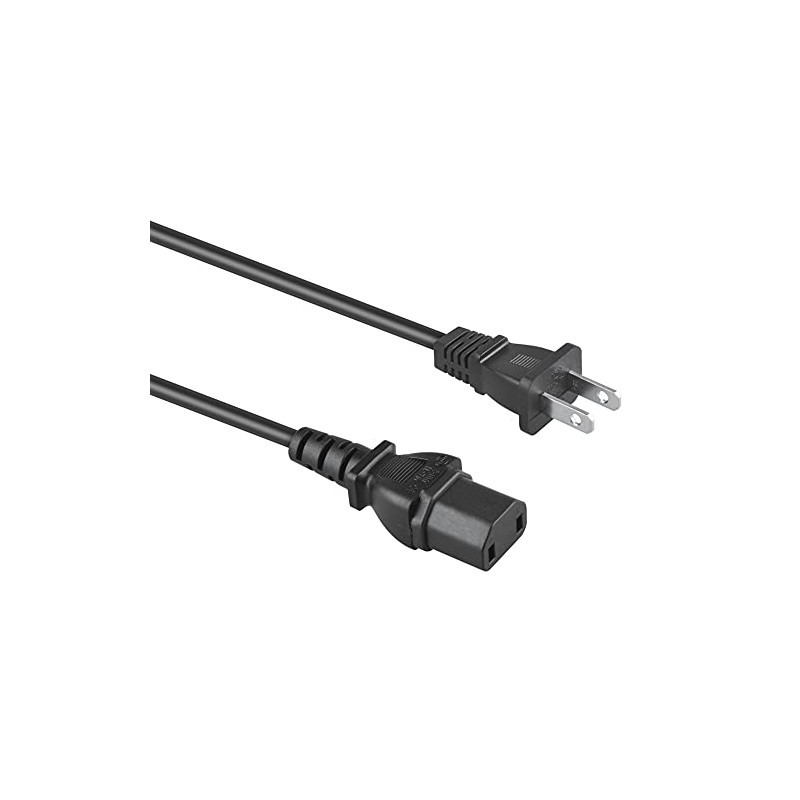 PKPOWER 2-Prong AC Power Cord Cable Lead Replacement for Model