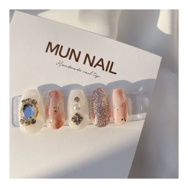 MunNail Rylang Nail Tips - Short Oval / MunNail 라일랑
