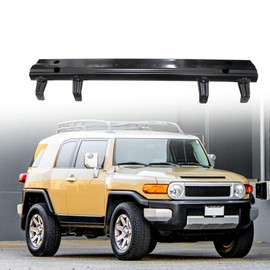 GXARTS Black Front Bumper Impact Bar 5202135090 Compatible with Toyota FJ Cruiser 2007-2014