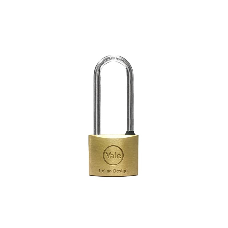 Yale Y1130050080 Padlock-Long Shackle - 50 mm-Blister